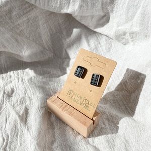 Ice Cream Sandwich Stud Earrings